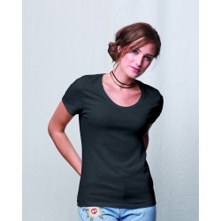 Hanes MO150 Ladies' Modal Triblend Scoop T-Shirt