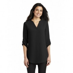 Port Authority LW701 Ladies 3/4-Sleeve Tunic Blouse