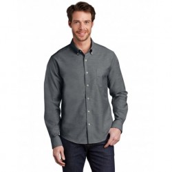 Port Authority S651 Untucked Fit SuperPro Oxford