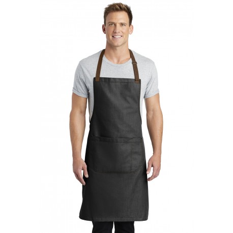 A800 Port Authority A800 Market Full-Length Bib Apron Dark Midnight