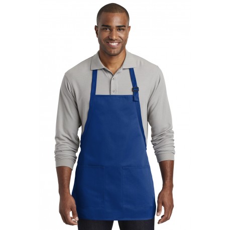 A601 Port Authority A601 Medium-Length Two-Pocket Bib Apron ROYAL
