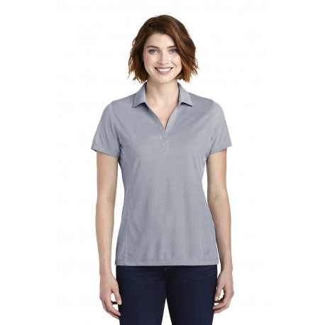 LK582 Port Authority LK582 Ladies Poly Oxford Pique Polo TRUE NAVY