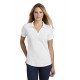 LST405 Sport-Tek White Triad Solid