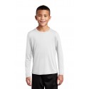 YST420LS Sport-Tek WHITE