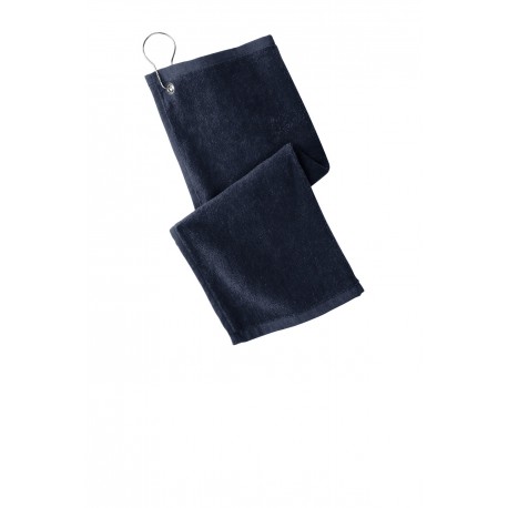 PT400 Port Authority PT400 Grommeted Hemmed Towel NAVY