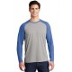 ST400LS Sport-Tek True Royal Heather/ Light Grey Heather