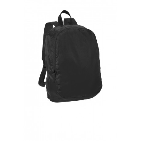 BG213 Port Authority BG213 Crush Ripstop Backpack BLACK