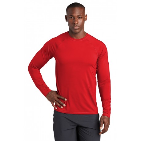 ST470LS Sport-Tek ST470LS Long Sleeve Rashguard Tee TRUE RED