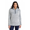 L130 Port Authority NAVY HEATHER