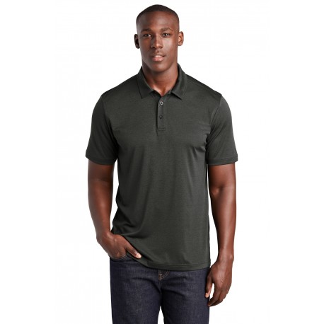 ST467 Sport-Tek ST467 Endeavor Polo BLACK HEATHER