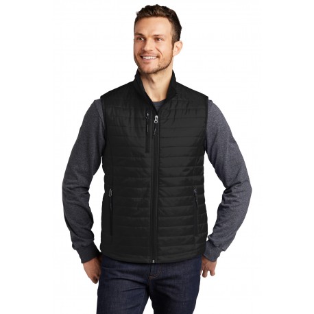 J851 Port Authority J851 Packable Puffy Vest Deep Black