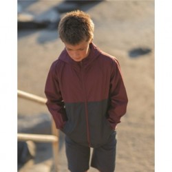 Independent Trading Co. EXP24YWZ Youth Lightweight Windbreaker Full-Zip Jacket