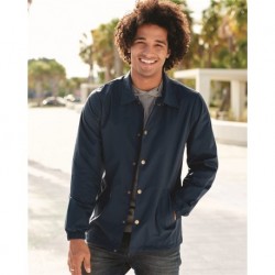 Independent Trading Co. EXP99CNB Water-Resistant Windbreaker Coach&rsquo;s Jacket
