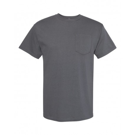 1905 ALSTYLE 1905 Heavyweight Pocket T-Shirt CHARCOAL