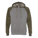 PRM33SBP Independent Trading Co. Nickel Heather/ Forest Camo
