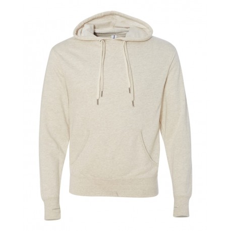 PRM90HT Independent Trading Co. PRM90HT Unisex Midweight French Terry Hooded Sweatshirt OATMEAL HEATHER