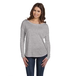 Bella + Canvas 8852 Ladies' Flowy Long-Sleeve T-Shirt With 2X1 Sleeves