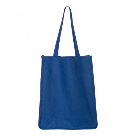 Q125400 Q-Tees Q125400 27L Jumbo Shopping Bag ROYAL