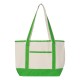 Q125800 Q-Tees Natural/ Lime