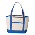 Q125800 Q-Tees NATURAL/ ROYAL