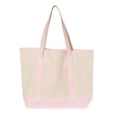 Q1500 Q-Tees Natural/ Light Pink