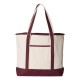 Q1500 Q-Tees Natural/ Maroon