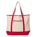 Q1500 Q-Tees NATURAL/ RED