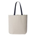 Q4400 Q-Tees NATURAL/ NAVY