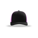 115 Richardson Black/ Neon Pink