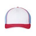 172 Richardson White/ Columbia Blue/ Red Tri