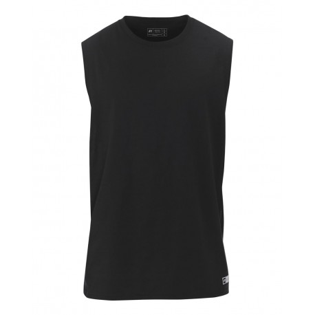 64MTTM Russell Athletic 64MTTM Essential Jersey Sleeveless Muscle T-Shirt BLACK
