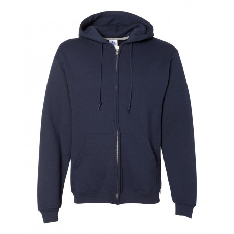 697HBM Russell Athletic 697HBM Dri Power Hooded Full-Zip Sweatshirt NAVY