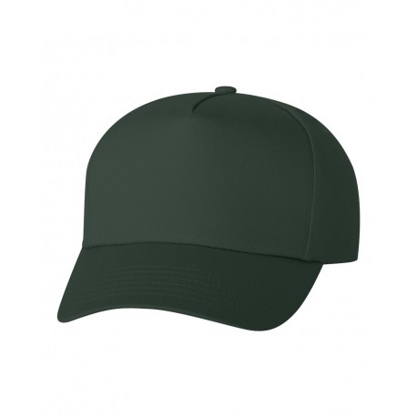 8869 Valucap 8869 Five-Panel Twill Cap FOREST