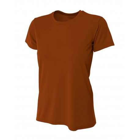 NW3201 A4 NW3201 Ladies' Cooling Performance T-Shirt TEXAS ORANGE