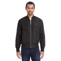 395J Threadfast Apparel BLACK VEGAN LTHR