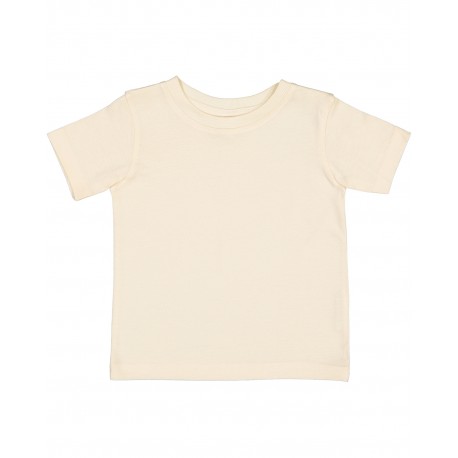 3322 Rabbit Skins 3322 Infant Fine Jersey T-Shirt NATURAL