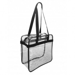 Liberty Bags OAD5005 Oad Clear Tote W/ Zippered Top