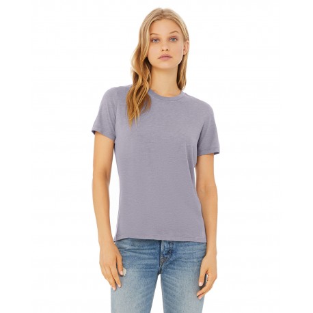 6413 Bella + Canvas 6413 Ladies' Relaxed Triblend T-Shirt STORM TRIBLEND