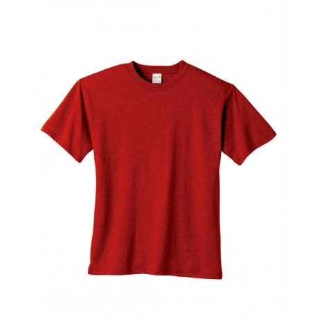 520 Anvil 520 5.5 Oz. Recycled Cotton Blend T-Shirt RED