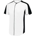 1655 Augusta Sportswear WHITE/ BLACK