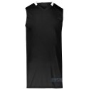 1731 Augusta Sportswear BLACK/ WHITE