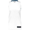1732 Augusta Sportswear WHITE/ NAVY
