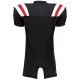 AG9580 Augusta Sportswear BLACK/ RED/ WHT