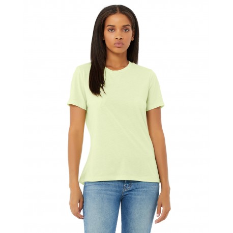 6413 Bella + Canvas 6413 Ladies' Relaxed Triblend T-Shirt SPRNG GRN TRBLND