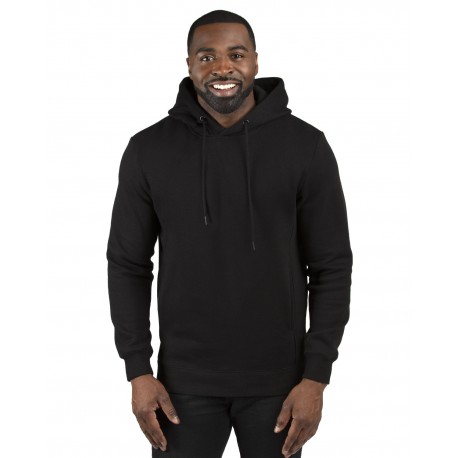 320H Threadfast Apparel 320H Unisex Ultimate Fleece Pullover Hooded Sweatshirt BLACK