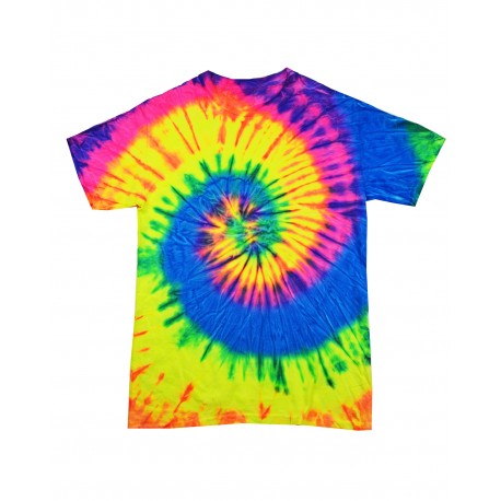 CD1160 Tie-Dye CD1160 Toddler T-Shirt NEON RAINBOW