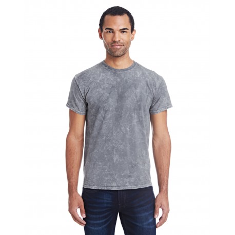 CD1300 Tie-Dye CD1300 Adult 100% Cotton Vintage Wash T-Shirt MINERAL GRAY