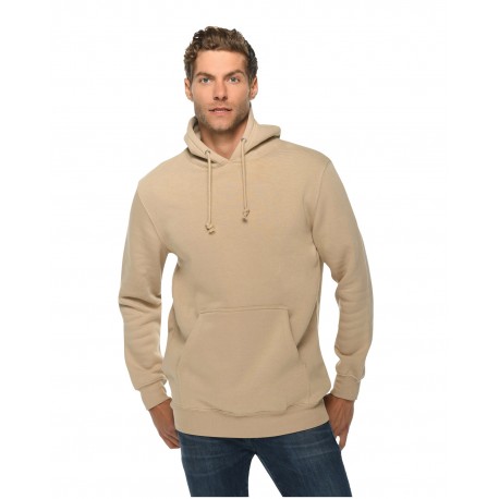 LS19001 Lane Seven LS19001 Unisex Heavyweight Pullover Hooded Sweatshirt MUSHROOM