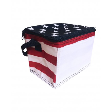 OAD5051 Liberty Bags OAD5051 Oad Americana Cooler RED/ WHITE/ BLUE