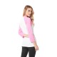 6251 Next Level Apparel Hot Pink/ White